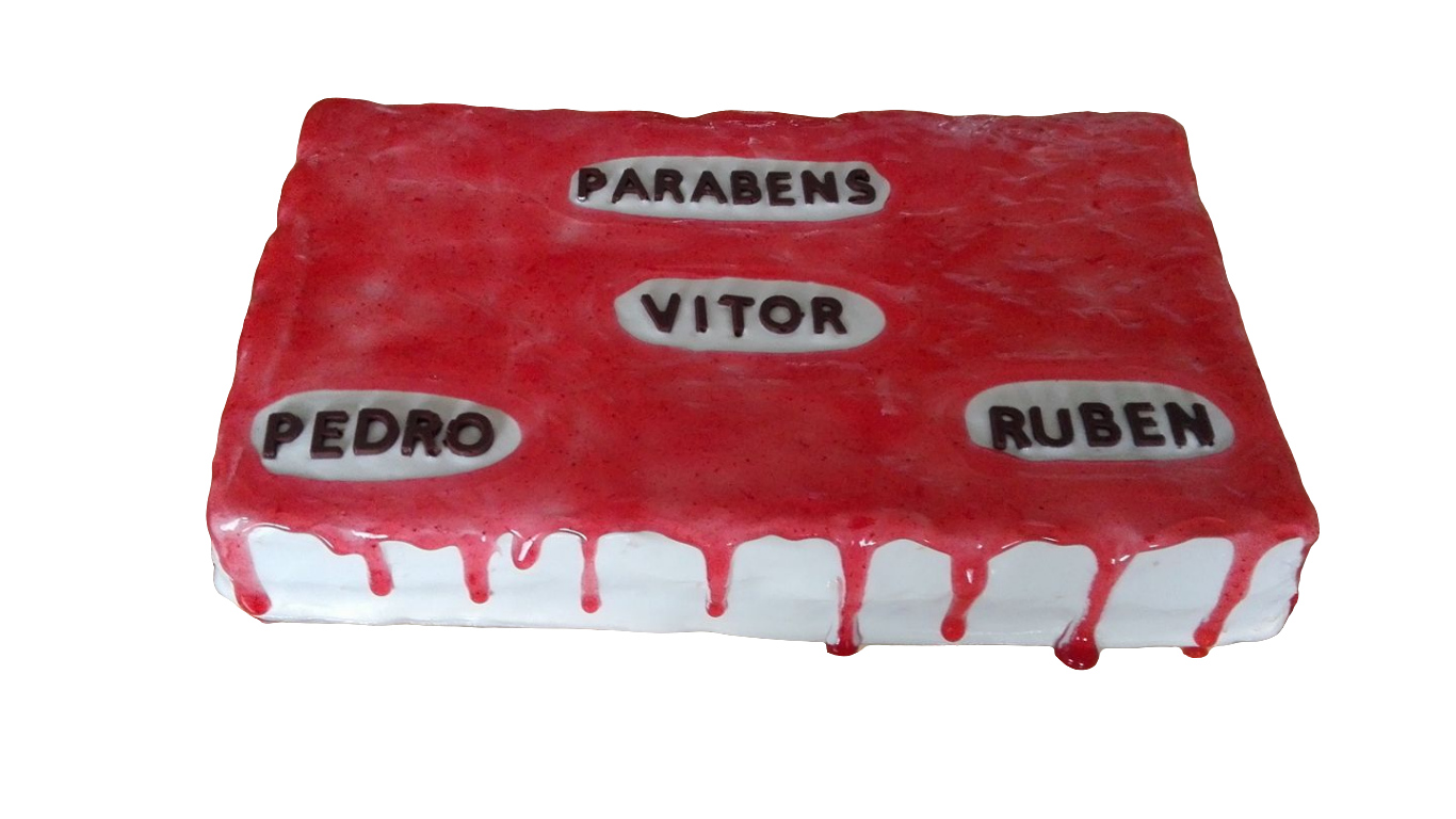 Bolo retangular variado